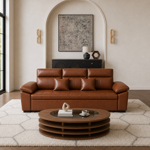 Mira Convertible Sofa Bed with Hidden Drawer Storage