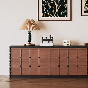 Modular Wooden TV Stand Set Optional Combination Media Console with Storage Cabinets