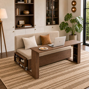 Maeve 68.8"/80.7" Lift-Up Storage Sofa Bed
