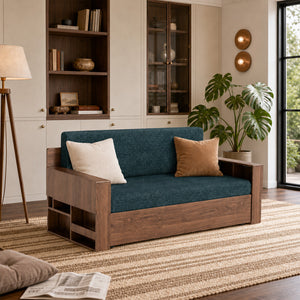 Maeve 68.8"/80.7" Lift-Up Storage Sofa Bed