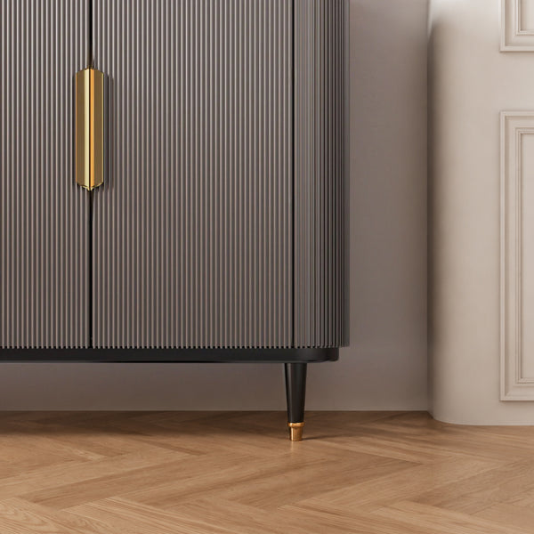Celeste 59" Curved Ceramic-Top Sideboard