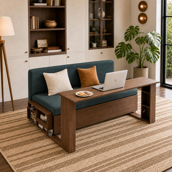 Maeve 68.8"/80.7" Lift-Up Storage Sofa Bed