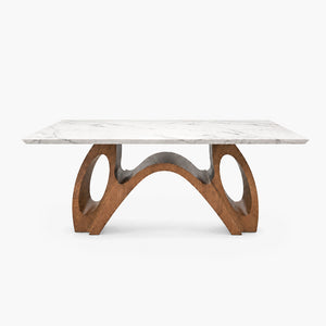 Vero 70.9" Sintered Stone Dining Table for 6