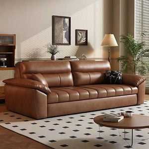 89.7'' Cat Scratch-Resistant Sofa Bed Hidden Storage Convertible Design Durable Comfort