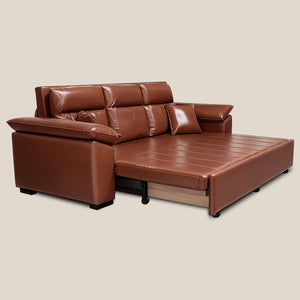 89.7'' Cat Scratch-Resistant Sofa Bed Hidden Storage Convertible Design Durable Comfort