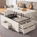 Multifunctional Lift-Top Coffee Table 2-in-1 Dining and Work Desk for Small Spaces