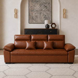 Mira Convertible Sofa Bed with Hidden Drawer Storage