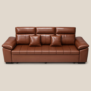 89.7'' Cat Scratch-Resistant Sofa Bed Hidden Storage Convertible Design Durable Comfort