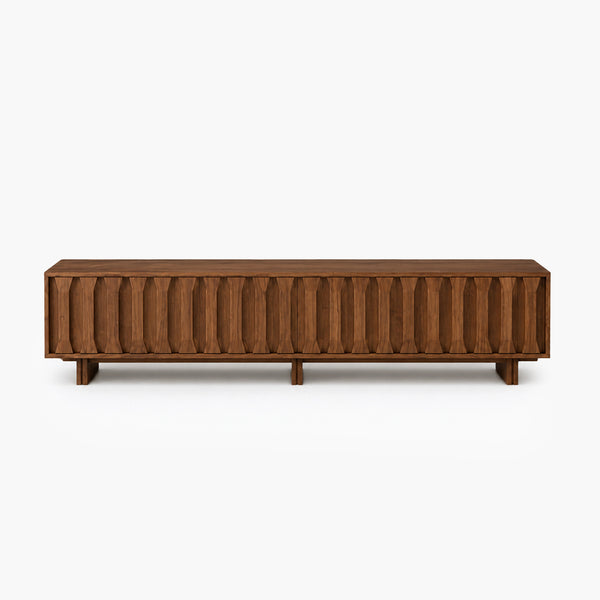 Kanso Carved Sliding-Door Living Room Collection