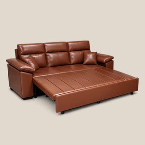 89.7'' Cat Scratch-Resistant Sofa Bed Hidden Storage Convertible Design Durable Comfort