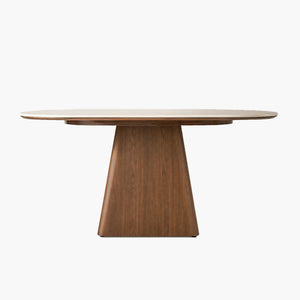 Vela 62.9" Oval Sintered Stone Dining Table