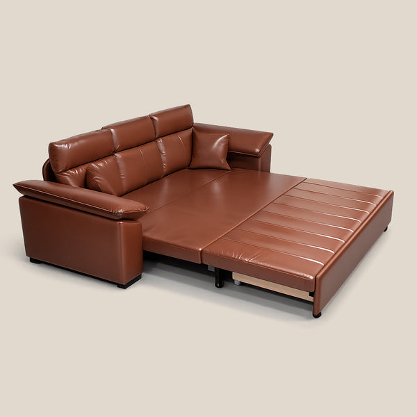 89.7'' Cat Scratch-Resistant Sofa Bed Hidden Storage Convertible Design Durable Comfort