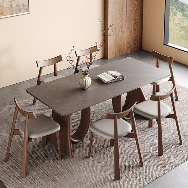 Aurelia 63"/71" Rectangular Ceramic-Top Dining Table