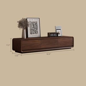 Miro 62.4"/70.2" Low-Profile TV Stand with 3 Drawers
