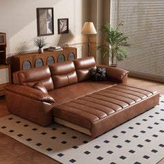 89.7'' cat scratch-resistant convertible sofa bed with hidden storage