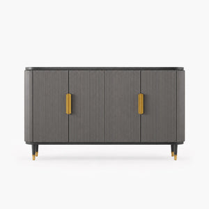 Celeste 59" Curved Ceramic-Top Sideboard