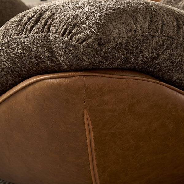 Ember Low-Profile Lounge Chair with Plush Velvet Cushion