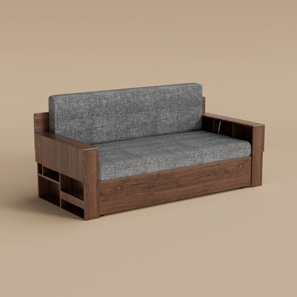 Modern Storage Sofa Bed with Lift-up Function Space-saving Design Elegant and Practical