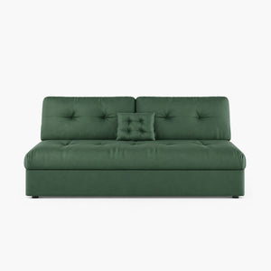 Vera 47"/71" Velvet Sofa Bed with Storage Drawers