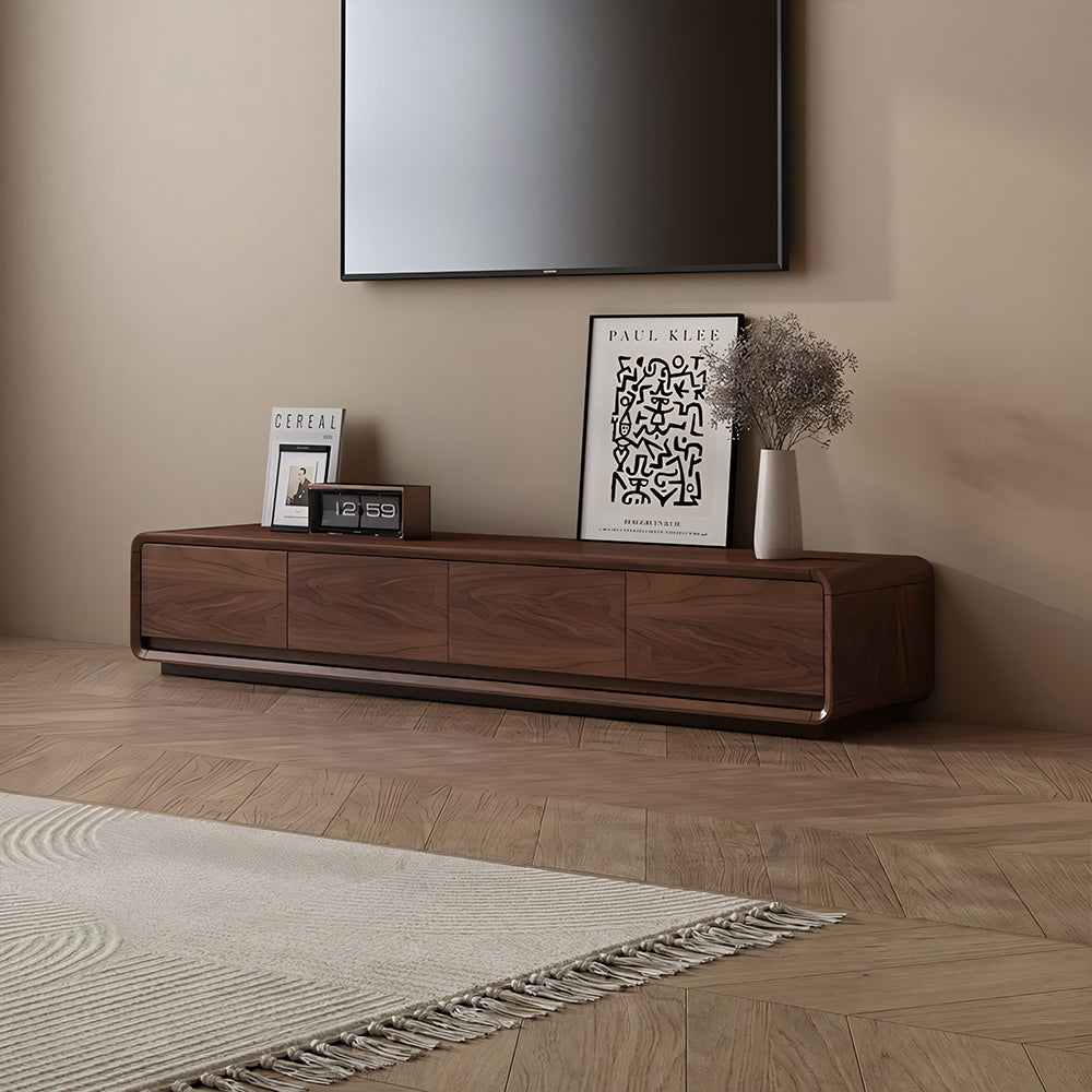 Miro 62.4"/70.2" Low-Profile TV Stand with 3 Drawers