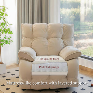 Electric Power Recliner Chair with Massage Heat Rocking Swivel & Vibration