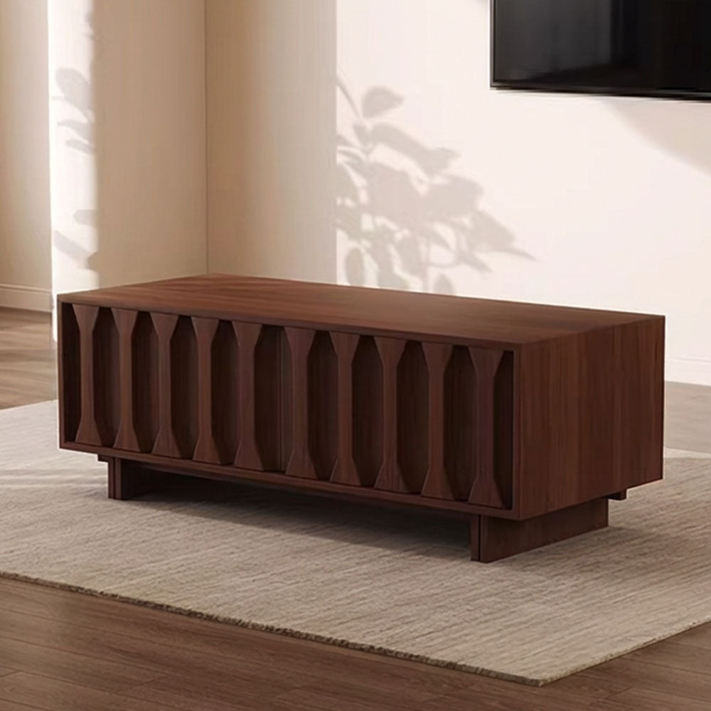 Kanso Carved Sliding-Door Living Room Collection
