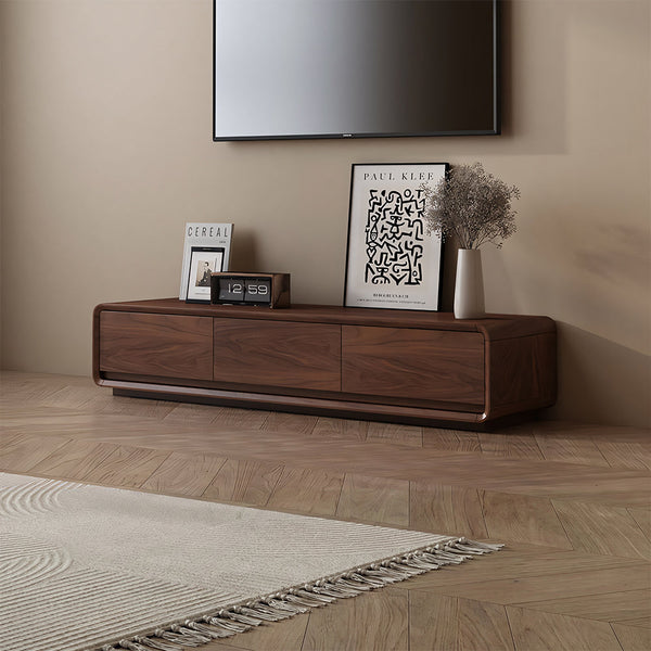 Miro 62.4"/70.2" Low-Profile TV Stand with 3 Drawers