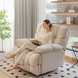 Electric Power Recliner Chair with Massage Heat Rocking Swivel & Vibration