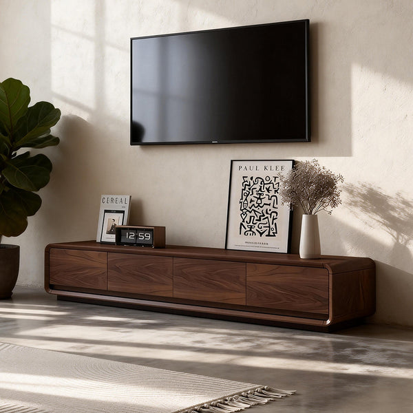 Miro 62.4"/70.2" Low-Profile TV Stand with 3 Drawers